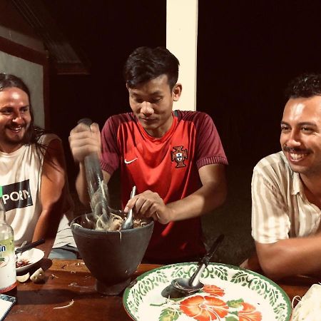 Vera Sunset Homestay Local Experience With Lao Family Muang Không Exteriér fotografie