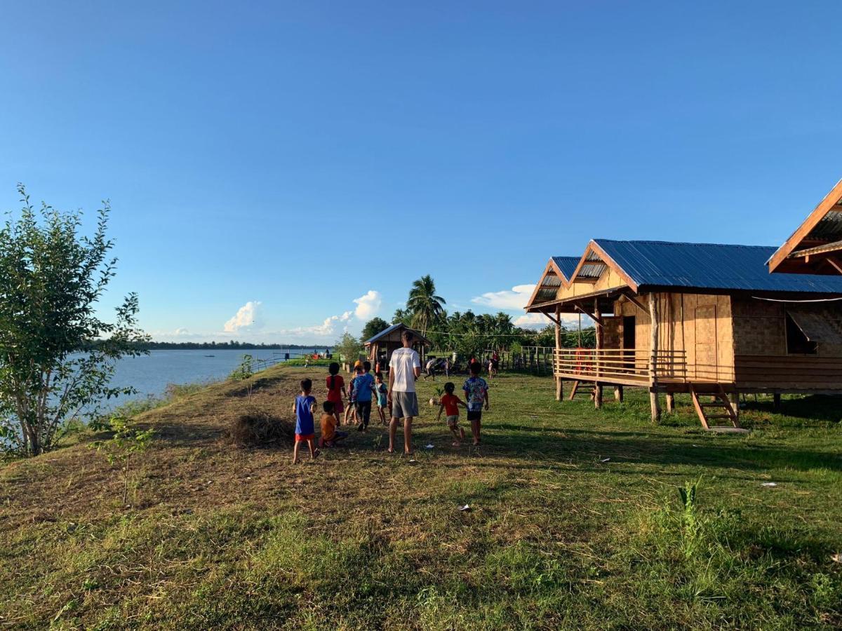 Vera Sunset Homestay Local Experience With Lao Family Muang Không Exteriér fotografie
