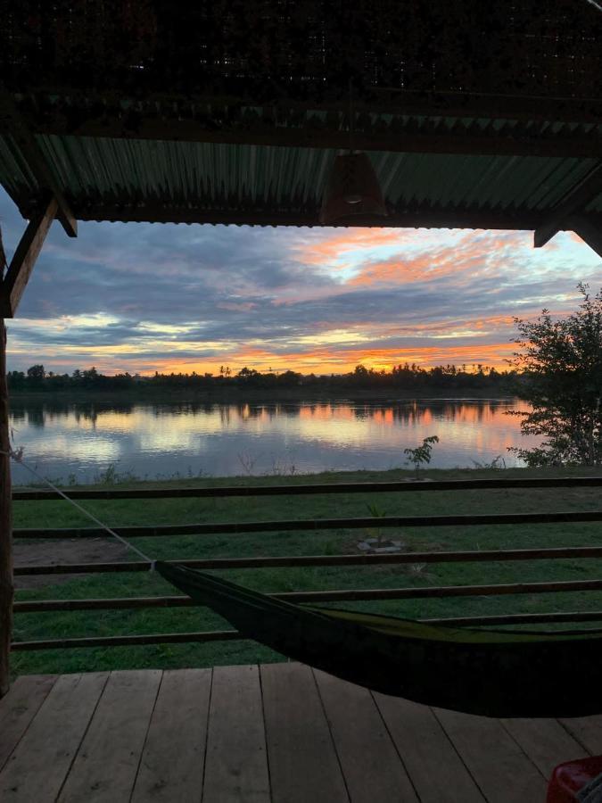 Vera Sunset Homestay Local Experience With Lao Family Muang Không Exteriér fotografie